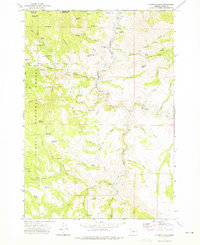 Download a high-resolution, GPS-compatible USGS topo map for Aldrich Gulch, OR (1976 edition)