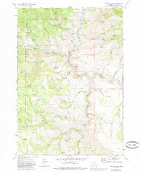 Download a high-resolution, GPS-compatible USGS topo map for Aldrich Gulch, OR (1985 edition)