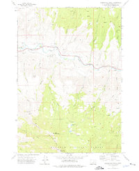 Download a high-resolution, GPS-compatible USGS topo map for Aldrich Mountain North, OR (1976 edition)