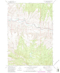 Download a high-resolution, GPS-compatible USGS topo map for Aldrich Mountain North, OR (1984 edition)