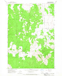 Download a high-resolution, GPS-compatible USGS topo map for Alfalfa, OR (1967 edition)