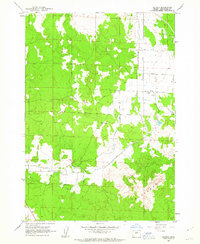 Download a high-resolution, GPS-compatible USGS topo map for Alfalfa, OR (1963 edition)