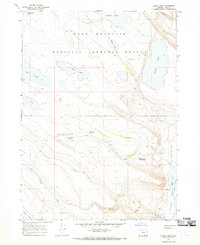Download a high-resolution, GPS-compatible USGS topo map for Alger Lake, OR (1969 edition)