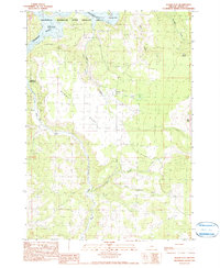 Download a high-resolution, GPS-compatible USGS topo map for Alkali Flat, OR (1999 edition)