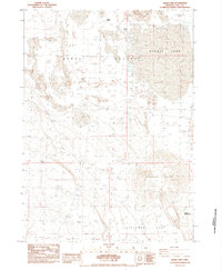 Download a high-resolution, GPS-compatible USGS topo map for Alkali Lake, OR (1984 edition)