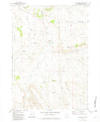 Download a high-resolution, GPS-compatible USGS topo map for Angell Butte, OR (1982 edition)