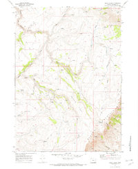 Download a high-resolution, GPS-compatible USGS topo map for Ankle Creek, OR (1972 edition)