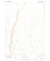 Download a high-resolution, GPS-compatible USGS topo map for Antelope Butte, OR (1975 edition)