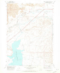 preview thumbnail of historical topo map of Malheur County, OR in 1969