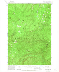 Download a high-resolution, GPS-compatible USGS topo map for Anthony Butte, OR (1967 edition)