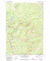 Download a high-resolution, GPS-compatible USGS topo map for Anthony Lakes, OR (1985 edition)