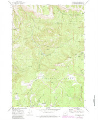 Download a high-resolution, GPS-compatible USGS topo map for Arbuckle Mtn, OR (1984 edition)