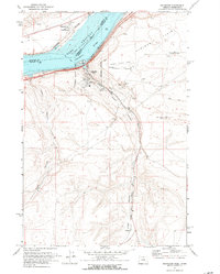 Download a high-resolution, GPS-compatible USGS topo map for Arlington, OR (1972 edition)