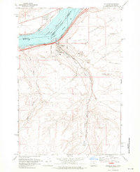 preview thumbnail of historical topo map of Arlington, OR in 1971