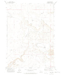 preview thumbnail of historical topo map of Malheur County, OR in 1972