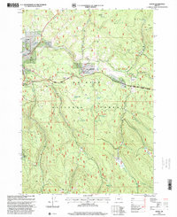 Download a high-resolution, GPS-compatible USGS topo map for Austin, OR (2000 edition)