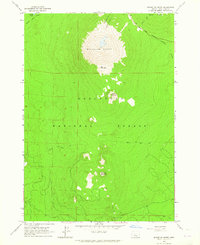 Download a high-resolution, GPS-compatible USGS topo map for Bachelor Butte, OR (1965 edition)