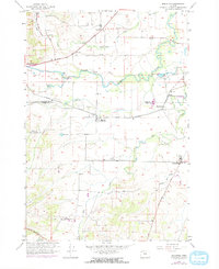 Download a high-resolution, GPS-compatible USGS topo map for Ballston, OR (1971 edition)