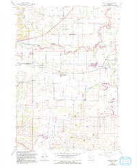 Download a high-resolution, GPS-compatible USGS topo map for Ballston, OR (1993 edition)