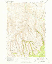 Download a high-resolution, GPS-compatible USGS topo map for Balm Canyon, OR (1973 edition)