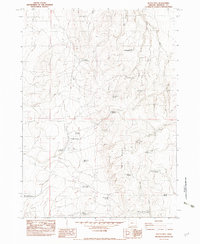 Download a high-resolution, GPS-compatible USGS topo map for Battle Mtn, OR (1982 edition)