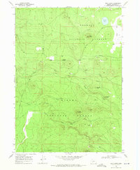 Download a high-resolution, GPS-compatible USGS topo map for Bear Butte, OR (1972 edition)