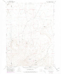 Download a high-resolution, GPS-compatible USGS topo map for Beatys Butte, OR (1980 edition)