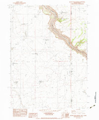 Download a high-resolution, GPS-compatible USGS topo map for Beaver Charlie Breaks, OR (1983 edition)