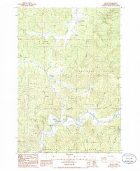Download a high-resolution, GPS-compatible USGS topo map for Beaver, OR (1985 edition)