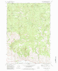 Download a high-resolution, GPS-compatible USGS topo map for Beaverdam Creek, OR (1984 edition)