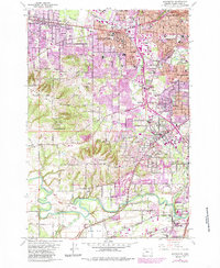Download a high-resolution, GPS-compatible USGS topo map for Beaverton, OR (1985 edition)