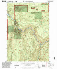Download a high-resolution, GPS-compatible USGS topo map for Bedford Point, OR (1999 edition)