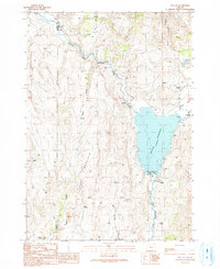 Download a high-resolution, GPS-compatible USGS topo map for Beulah, OR (1991 edition)