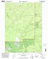 Download a high-resolution, GPS-compatible USGS topo map for Big Butte Springs, OR (2000 edition)