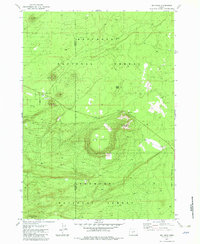 Download a high-resolution, GPS-compatible USGS topo map for Big Hole, OR (1982 edition)