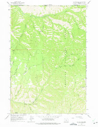 Download a high-resolution, GPS-compatible USGS topo map for Big Meadows, OR (1975 edition)