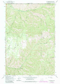 Download a high-resolution, GPS-compatible USGS topo map for Big Meadows, OR (1983 edition)
