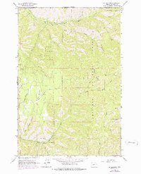 Download a high-resolution, GPS-compatible USGS topo map for Big Meadows, OR (1978 edition)