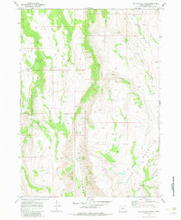 Download a high-resolution, GPS-compatible USGS topo map for Big Pasture Creek, OR (1983 edition)