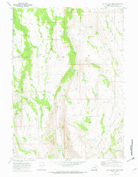Download a high-resolution, GPS-compatible USGS topo map for Big Pasture Creek, OR (1972 edition)