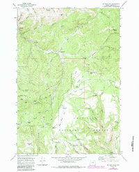 Download a high-resolution, GPS-compatible USGS topo map for Big Rock Flat, OR (1984 edition)