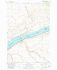 Download a high-resolution, GPS-compatible USGS topo map for Biggs Junction, OR (1978 edition)