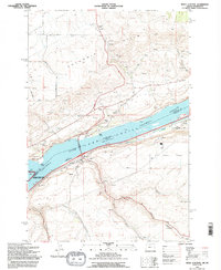 Download a high-resolution, GPS-compatible USGS topo map for Biggs Junction, OR (1995 edition)