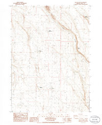 Download a high-resolution, GPS-compatible USGS topo map for Biscuit Point, OR (1986 edition)