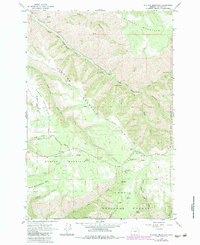 Download a high-resolution, GPS-compatible USGS topo map for Blalock Mountain, OR (1984 edition)