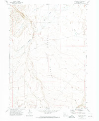 Download a high-resolution, GPS-compatible USGS topo map for Blitzen SW, OR (1974 edition)