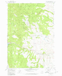 Download a high-resolution, GPS-compatible USGS topo map for Blue Canyon, OR (1980 edition)