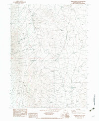 Download a high-resolution, GPS-compatible USGS topo map for Blue Mountain Pass, OR (1983 edition)