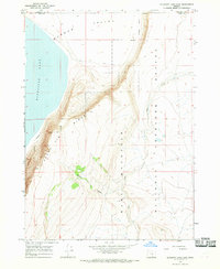 Download a high-resolution, GPS-compatible USGS topo map for Bluejoint Lake East, OR (1968 edition)