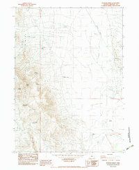 Download a high-resolution, GPS-compatible USGS topo map for Boghole Spring, OR (1983 edition)
